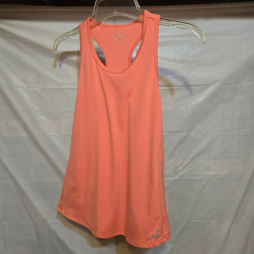 BCG Women's Tank Tops in Coral and White - Picture 6 of 9